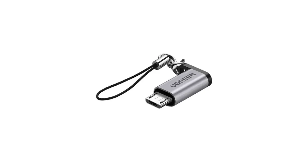 UGREEN US282 (50590) USB-C to Micro USB Adapter - Gray