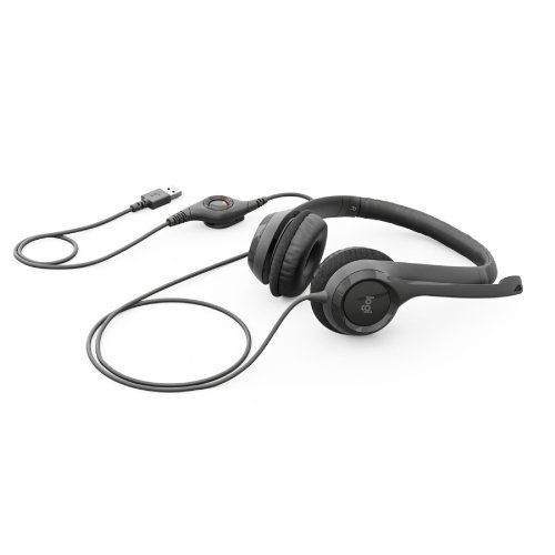 Logitech H390 USB Headset with Noise-Cancelling Mic