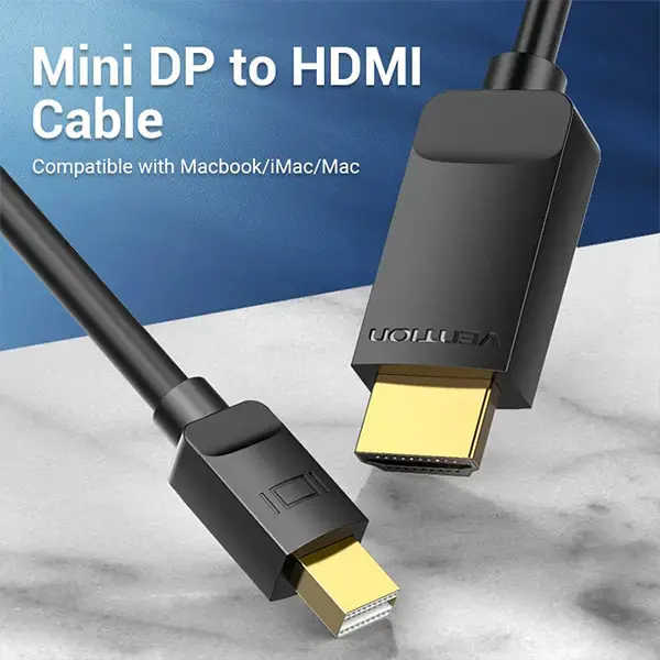 Vention HABBG Mini DisplayPort to HDMI Cable - 1.5M