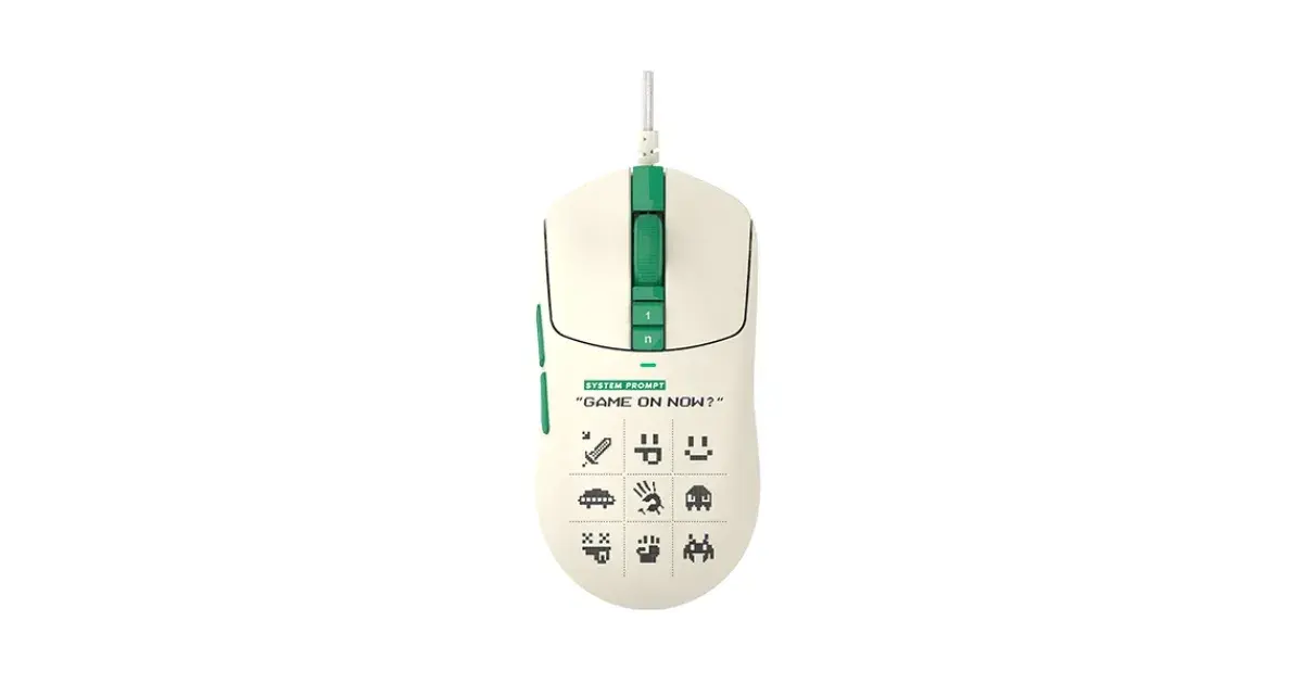 A4TECH Bloody W72 Ultra Pixels Green Gaming Mouse