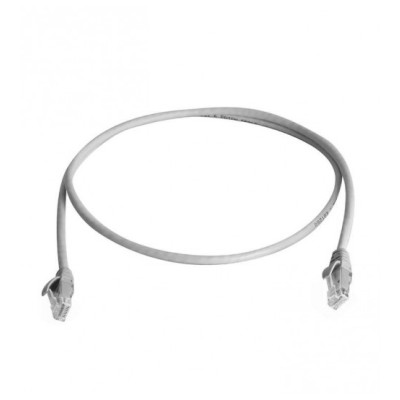 CAT6 U UTP PATCH CORD (UNSHIELDED PVC GRAY 1M)