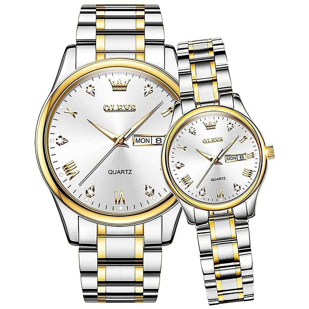 Olevs 5563 – Silver Women (white dial)