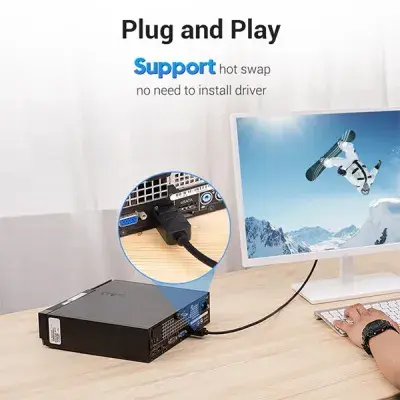 Vention HAFBG DisplayPort to DVI Cable - 1.5M