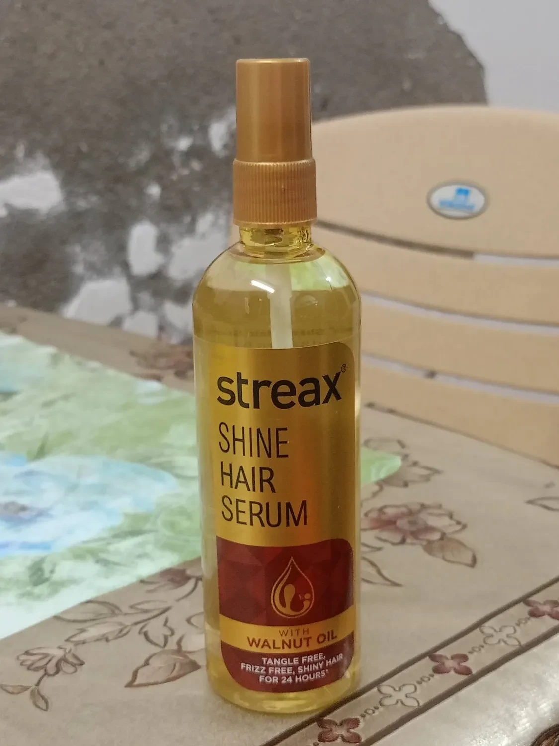 Streax Hair Serum Vitalized with Walnut Oil 115ml | Made in Bangladesh