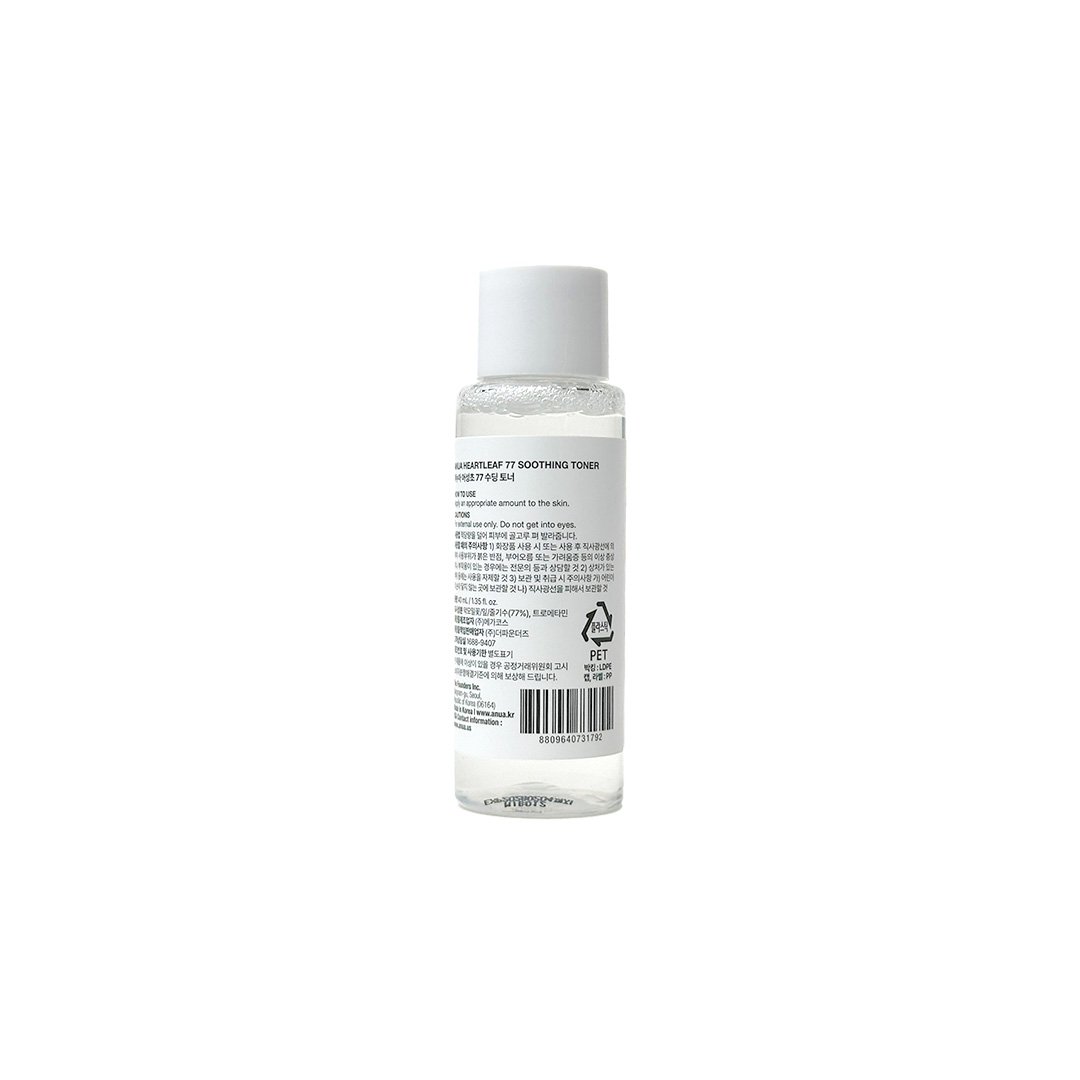 Anua Heartleaf 77% Soothing Toner 40 ml
