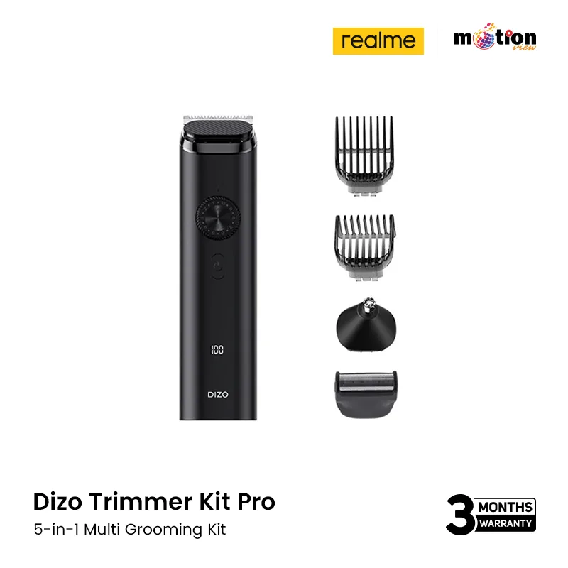 Realme Dizo Trimmer Kit Pro 5-in-1 Multi Grooming Kit