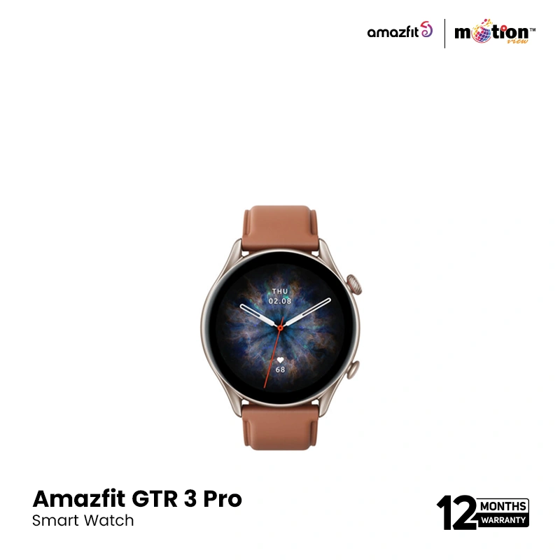 Amazfit GTR 3 Pro Smart Watch with Classic Navigation Crown