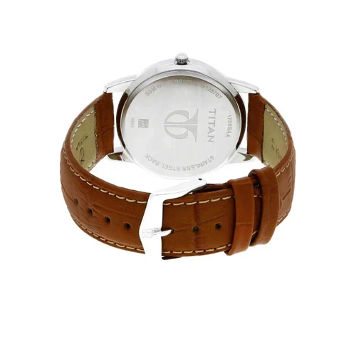 Titan Leather Belt Men’s Watch – (1735SL01)