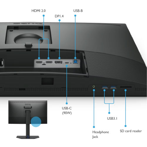 BenQ PhotoVue SW272Q 27 Inch QHD IPS Monitor