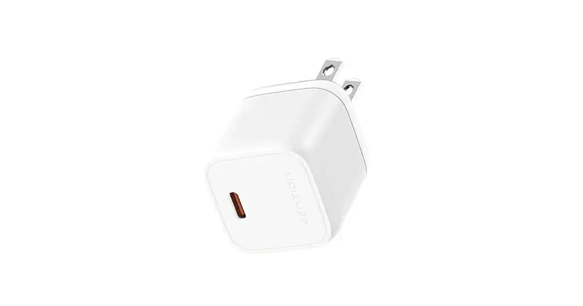 VENTION FAKW0-US 30W USB-C GaN Charger - US-Plug