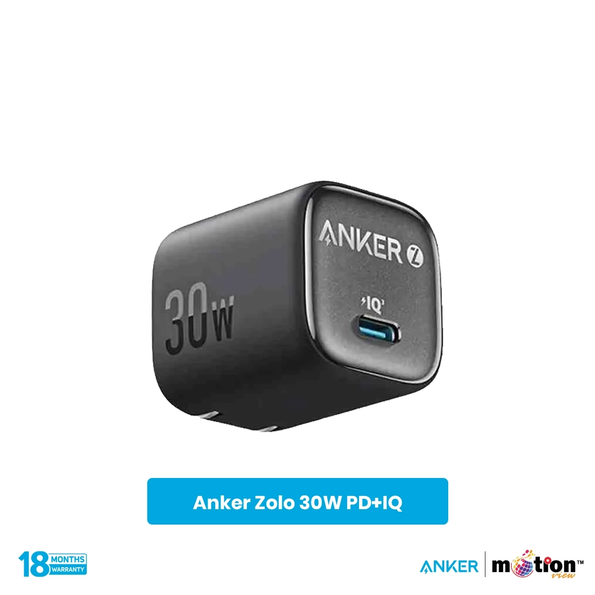 Anker Zolo 30W IQ & PD Type-C Charger Adapter
