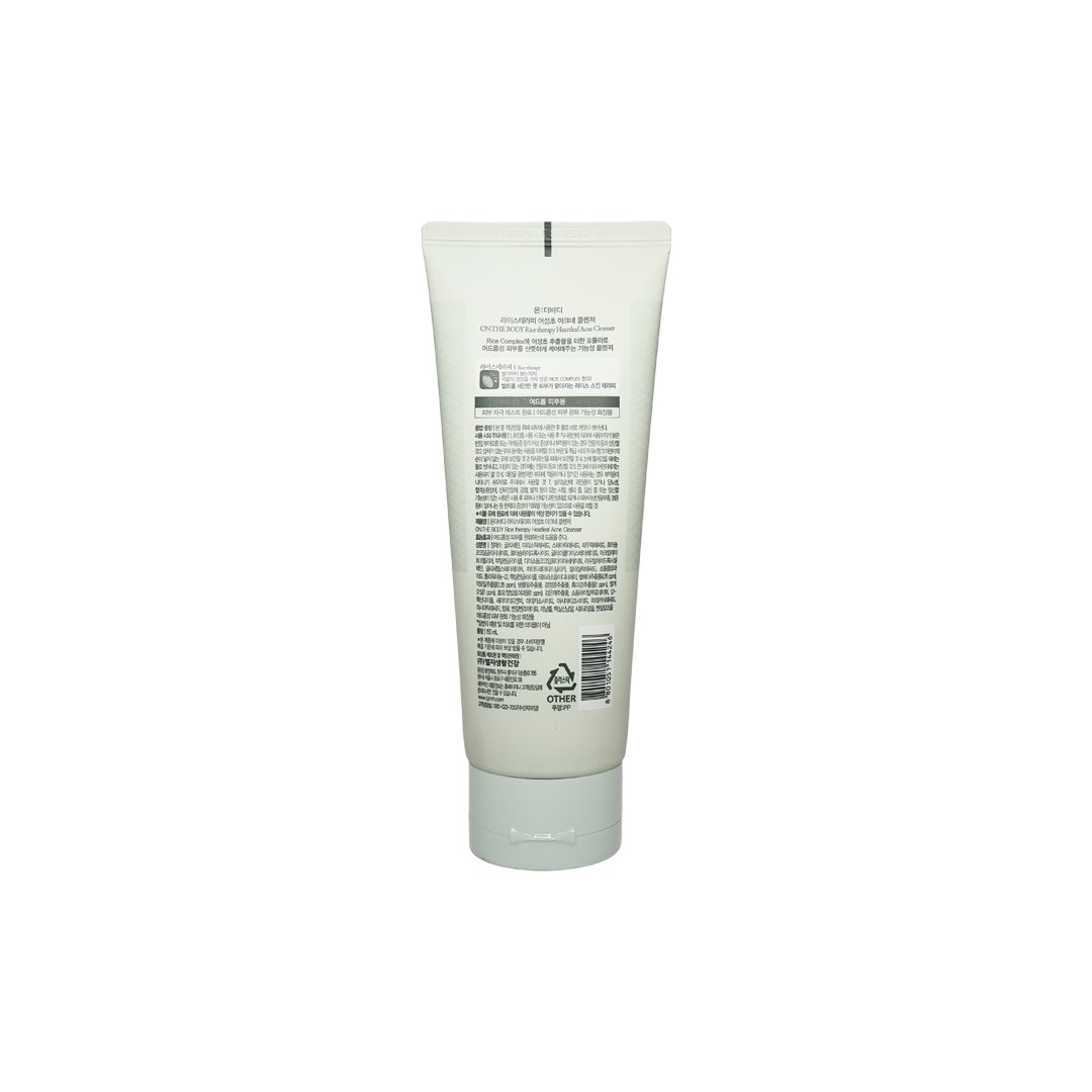On the body Rice Therapy Heartleaf Acne Cleanser 150 ml