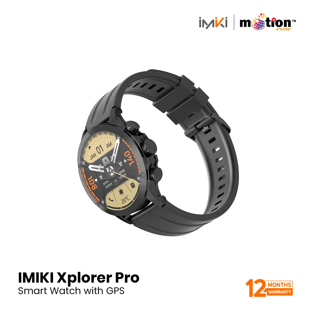IMIKI Xplorer Pro Smart Watch with GPS