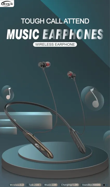 MOXX BN‑300 ENC Premium Wireless Neckband