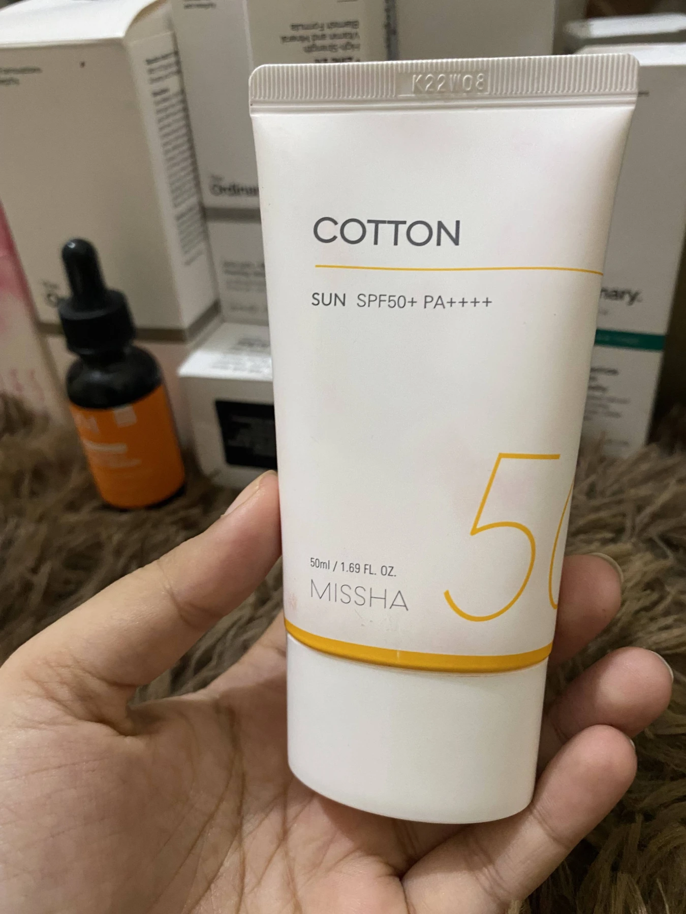 Missha All Around Safe Block Cotton Sun SPF50+ | 50ml