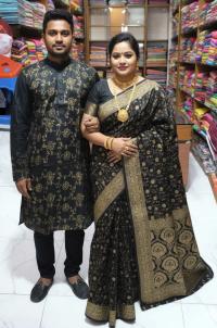 Sharee Panjabi Couple Dress