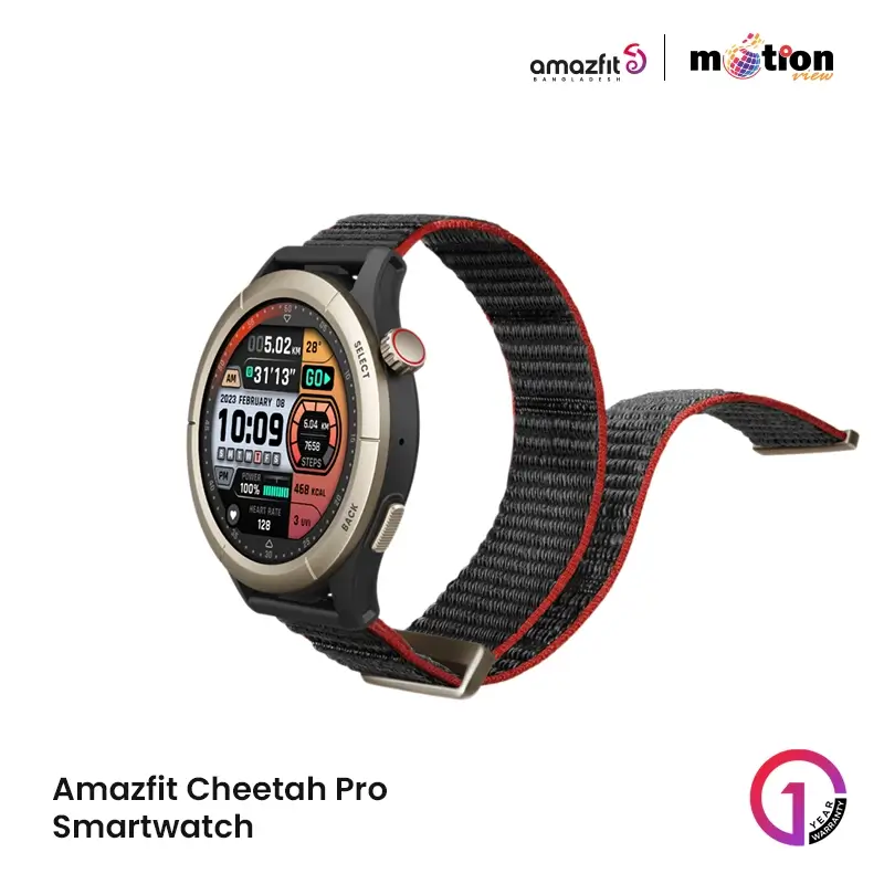Amazfit Cheetah Pro AI-Powered with GPS Smart Watch