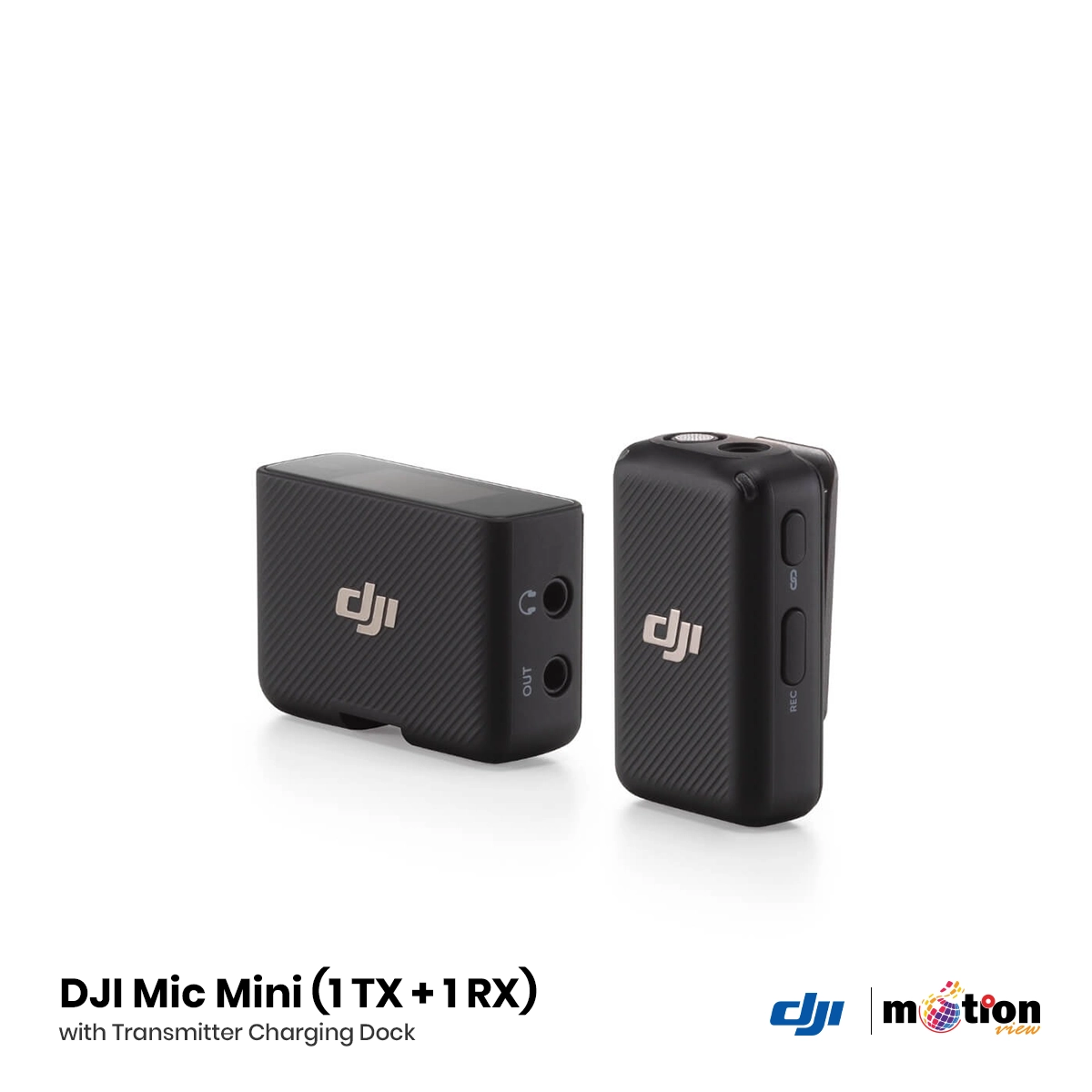 DJI Mic Mini (1 TX + 1 RX) with Transmitter Charging Dock