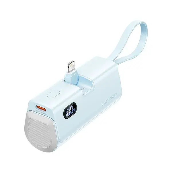 VENTION FHRL0 LED Display 4800mAh Power Bank - Blue