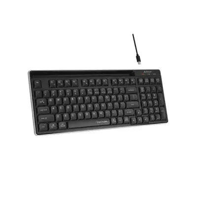 A4Tech Fstyler FBX70C Bluetooth & 2.4G Wireless Keyboard - Black