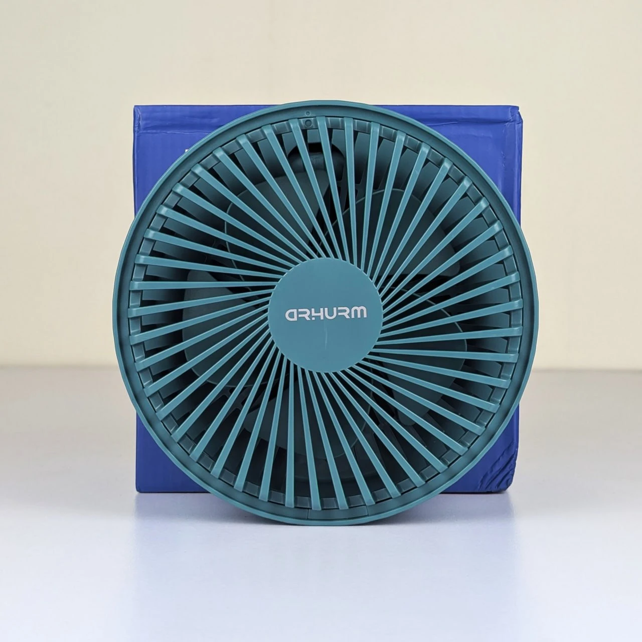 Rechargeable 5-inches Folding fan HCZ21 Green colour