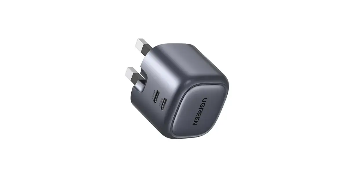 UGREEN CD294 (90399) Nexode 45W Dual USB-C PD GaN Fast Charger - UK