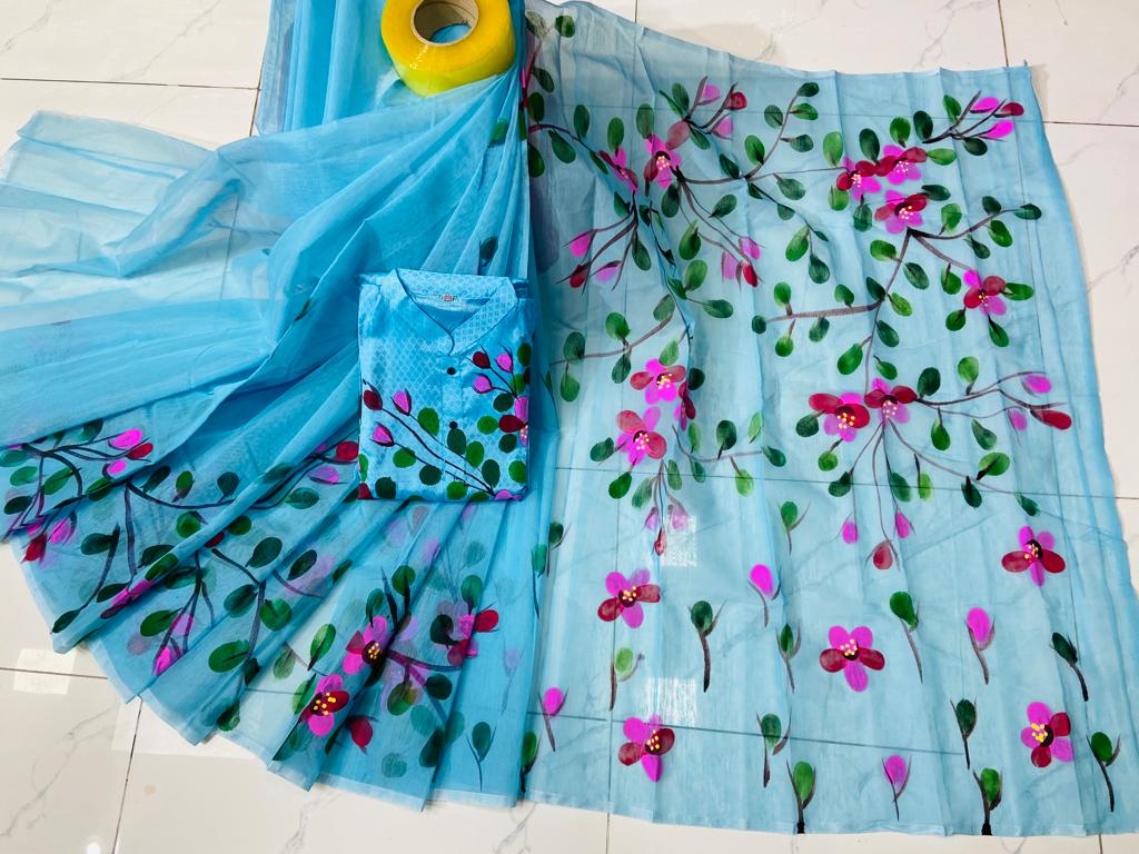কাপল ড্রেস Couple Saree Sets