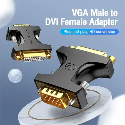VENTION DDDB0 VGA Male to DVI Female Adapter