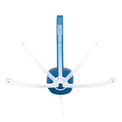 Logitech H150 Stereo Headset with Dual 3.5mm Jack Blue