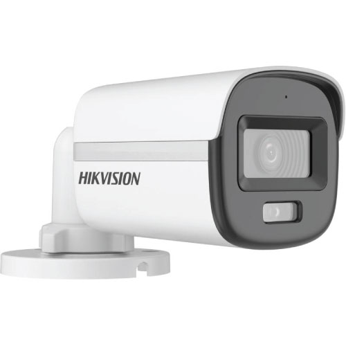 Hikvision DS-2CE10DF0T-LPFS/S 2MP Smart Hybrid Light with ColorVu Fixed Mini Bullet Camera