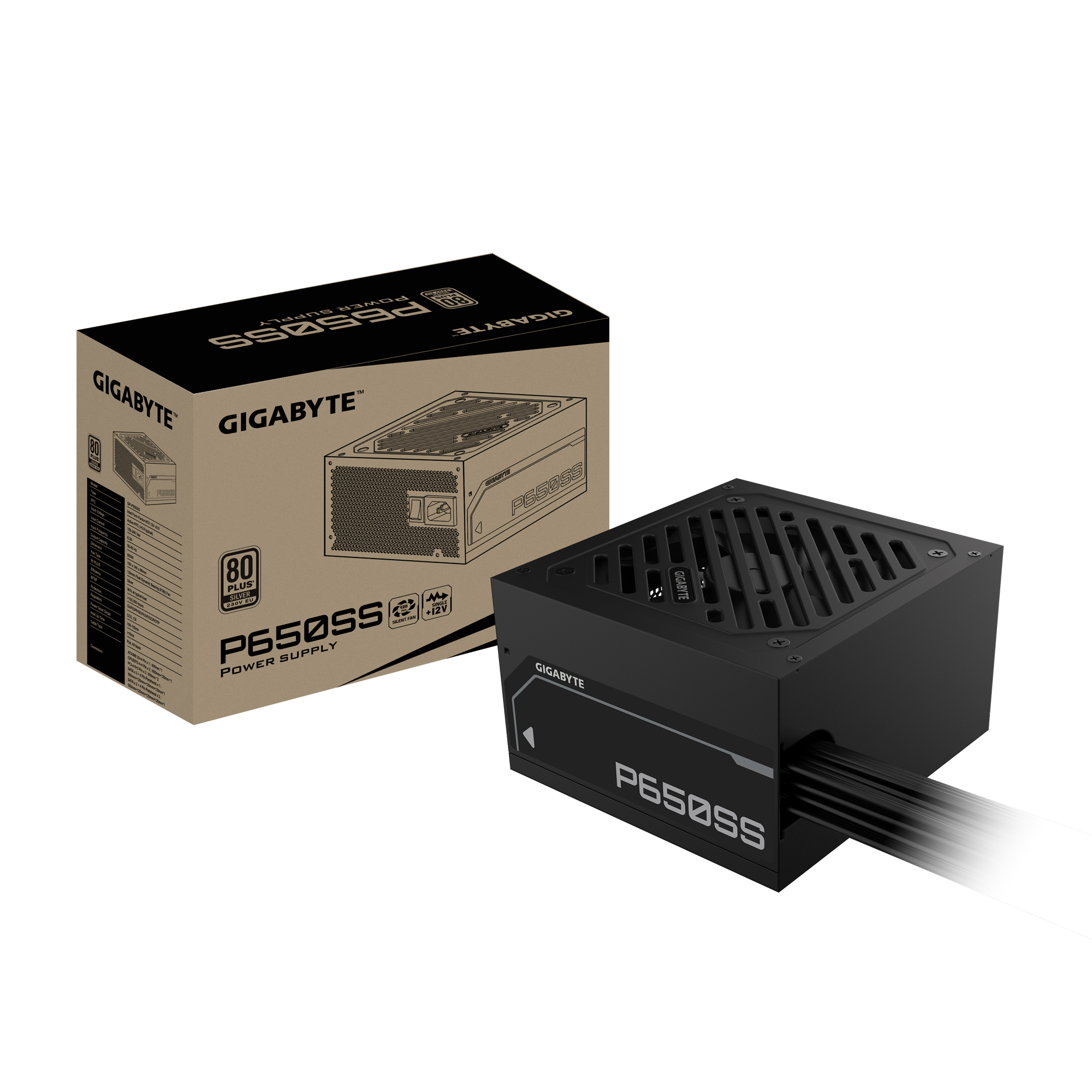 GIGABYTE GP-P650SS POWER SUPPLY