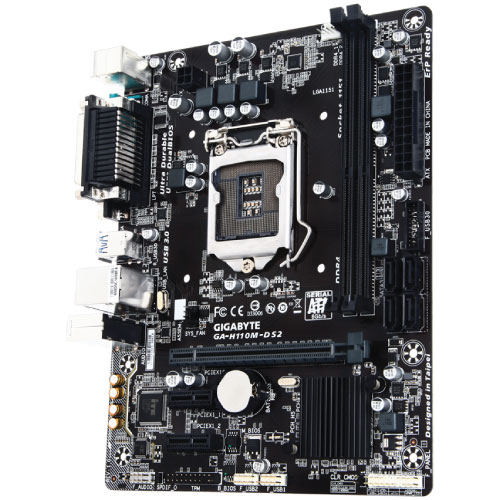GIGABYTE INTEL GA-H110M-DS2 Micro ATX Motherboard