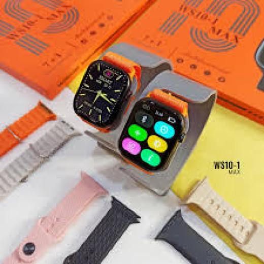 KW23 Ultra3 Smartwatch 3straps Aluminum Body Blody Blood Pressure Monitor Wireless Charging Supported