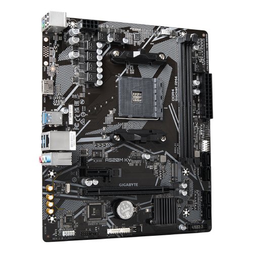 Gigabyte AMD Chipset A520M K AM4 Micro ATX Motherboard