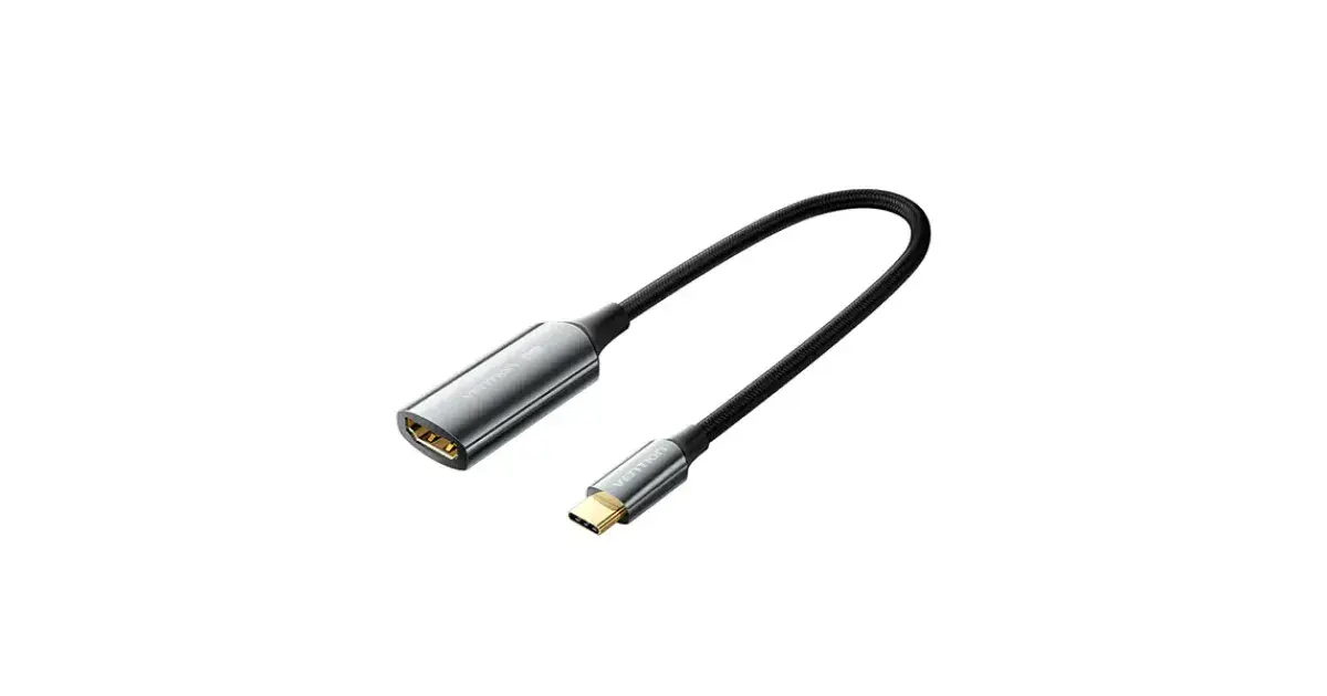VENTION CREBC Cotton Braided USB-C to HDMI 4K Converter