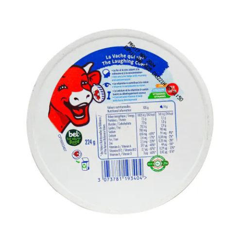 La Vache Qui Rit (The Laughing Cow) Spreadable Cheese 16 Portions 224g