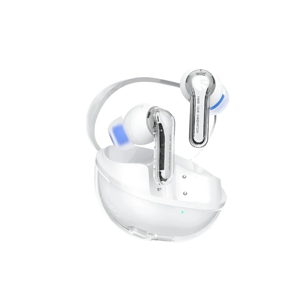 SoundPEATS Clear True Wireless Earbuds – White