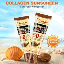 Disaar Snail Collagen Sunscreen Cream SPF50 PA+++ 50gm