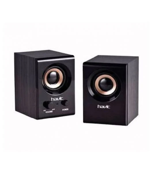 Havit SK490 USB Wooden AC Power Speaker