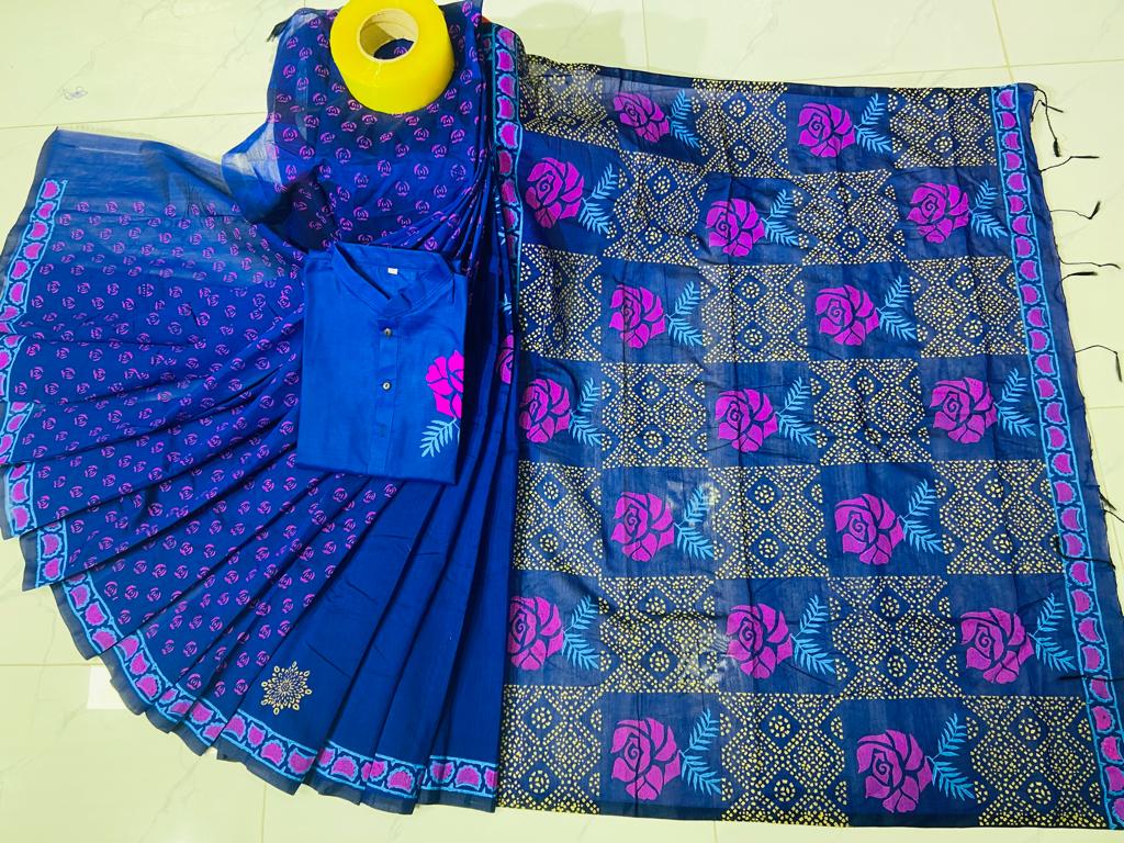 কাপল ড্রেস Couple Saree Sets