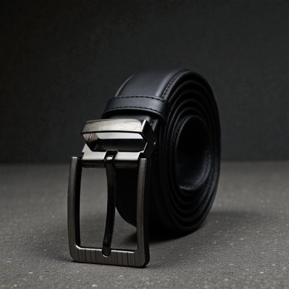 Zays Handcrafted Leather Belt for Men - Full-Grain Cowhide Adjustable Fit Stylish and Long-Lasting Designed for Office Traditional and Casual Use - Sweat-Resistant Anti-Crack Build Ideal for Daily Wea