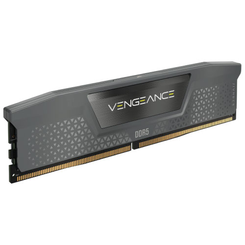 Corsair VENGEANCE DDR5 32GB (1 x 32GB) DDR5 5200 CL40-40-40-77 1.25V Intel XMP & AMD EXPO – GREY