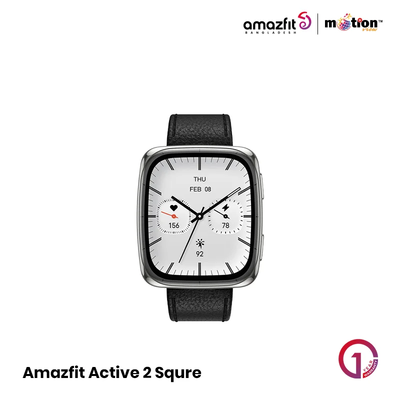 Amazfit Active 2 Square Smartwatch (premium Edition)