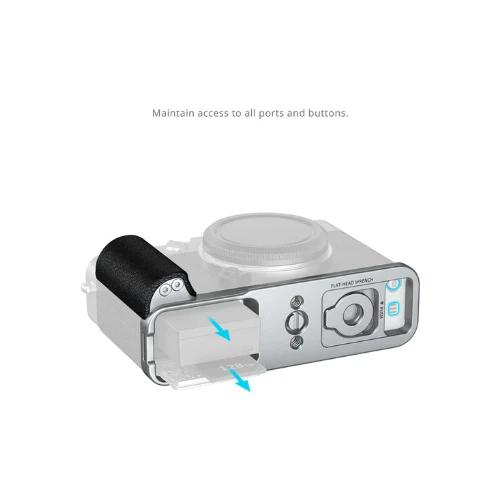 SmallRig L-Shaped Mount Plate with Silicone Handle for FUJIFILM X-E5