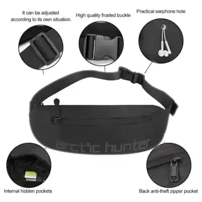 Waist Bags for Men Leisure Color Waist Bag Shoulder Crossbody Chest Bags Handbags Messenger Belt Bags