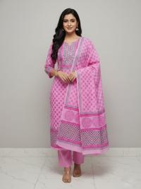 Block Print Three Piece