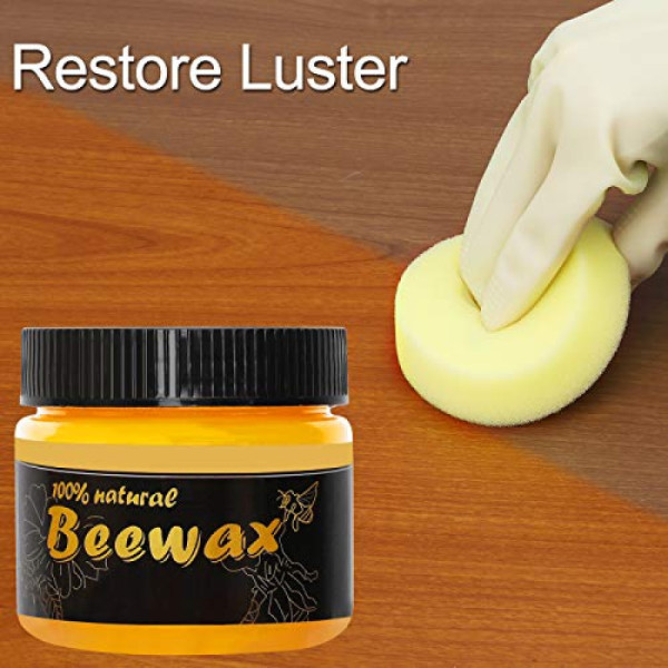Beewax Wood Polish Liquid for Furniture (120 ml Jar)