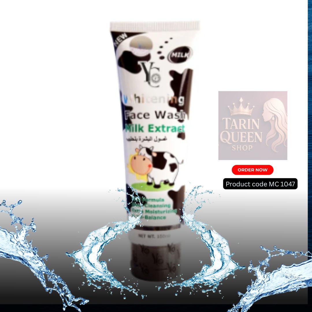 YC Milk Extract Whitening Face Wash – 100ml (Product code 1047 )