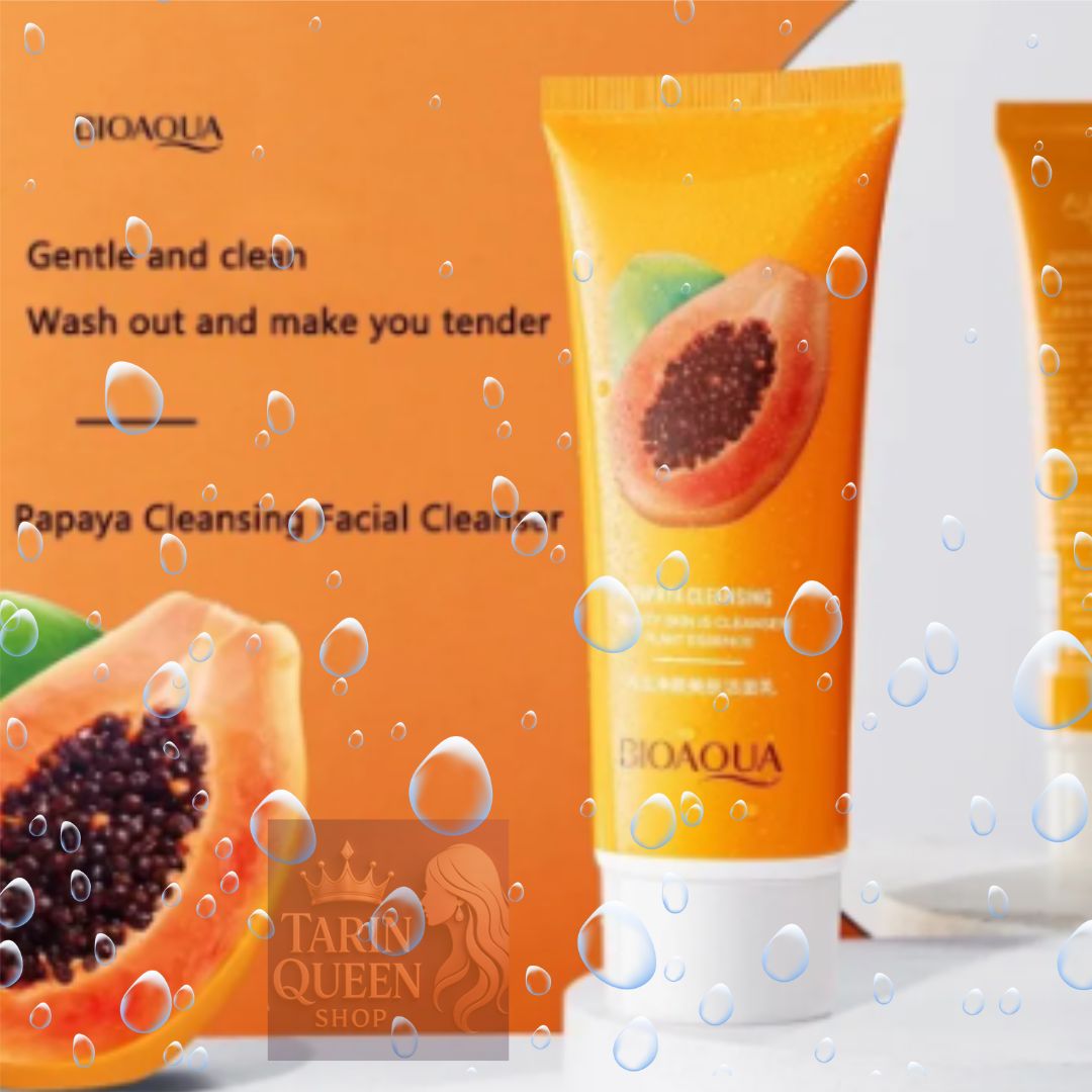 Bioaqua Papaya Moisturizing Face Wash -100G (Product code MC 1048 )