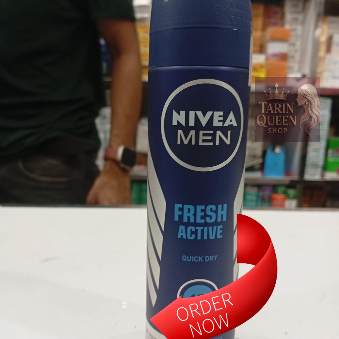 Nivea Men Body Spray Fresh Active Germany (150ml) ( Product code MC 1056 )